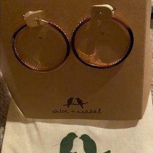 Chloe + Isabel hoop earrings